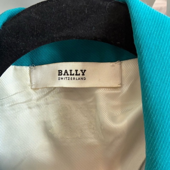 Bally Switzerland teal blazer size small - Picture 2 of 4
